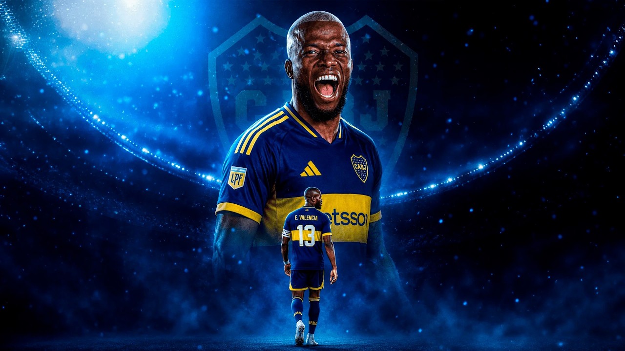 Enner Valencia es el nuevo refuerzo de Boca: cómo llega el centrodelantero ecuatoriano