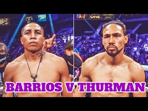 🔥 Mario Barrios (USA) vs Keith Thurman (USA) | Full Fight Highlights, HD