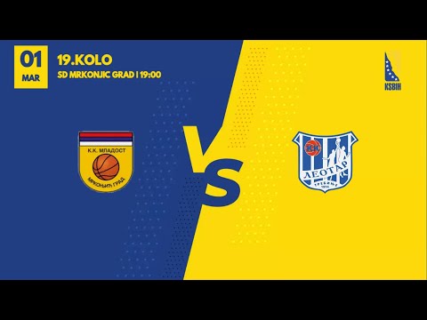 KK Mladost vs KK Leotar - 19. kolo - KSBIH - 2024/2025
