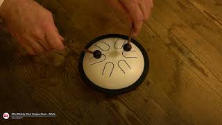 Nino Mini Melody Steel Tongue Drum - Red