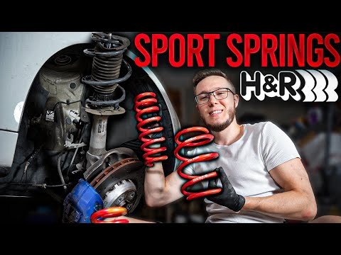 Finally Lowering my BMW M2 with H&R Sport Springs!!