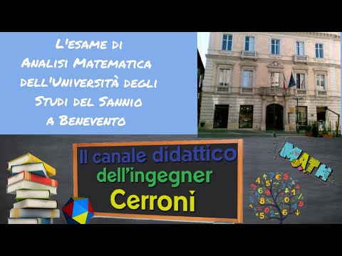 L'esame di Analisi Matematica dell'Università del Sannio
