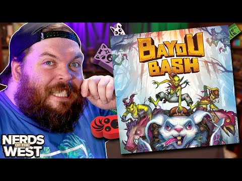 Bayou Bash | Live Board Game Playthrough and Review