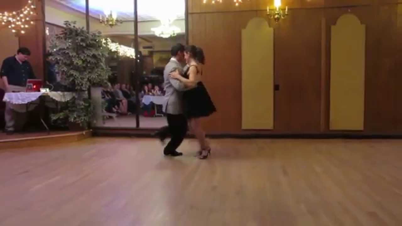 Ana Padron & Diego Blanco @ La Milonga Rosa..Friday, February 27, 2015