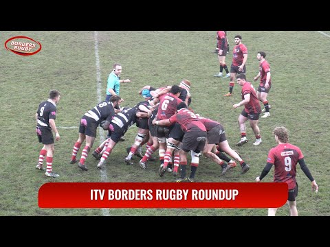 ITV BORDERS RUGBY ROUNDUP - KELSO v GLASGOW HAWKS