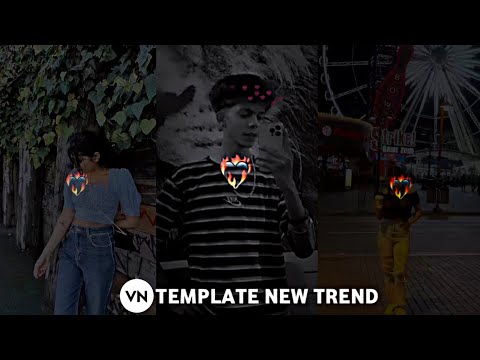 Flaming heart vn template | Uchi tha te yaar reels editing | Instagram new trending video editing