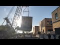 Timelapse: Waterwoningen afgeleverd in Rotterdam