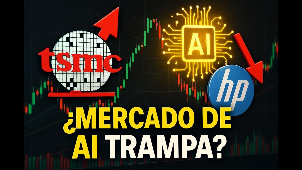 TSMC se Dispara, HP se Hunde: ¿El Mercado AI es una Trampa? Acciones a Vigilar