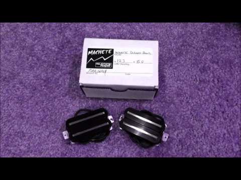 Mojotone Machete humbuckers