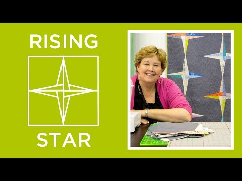 Make a Rising Star Quilt with Jenny Doan of Missouri Star! (Video Tutorial)