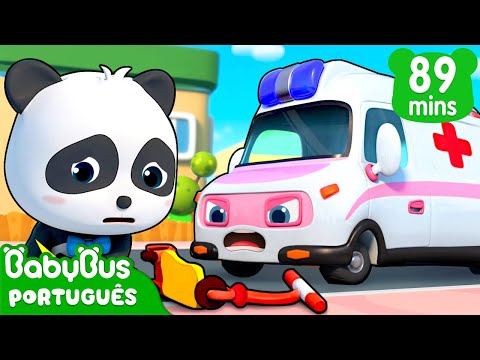 Super Ambulância ,Vamos Lá! | Super Carro | Historinhas e Músicas Infantis | BabyBus Português