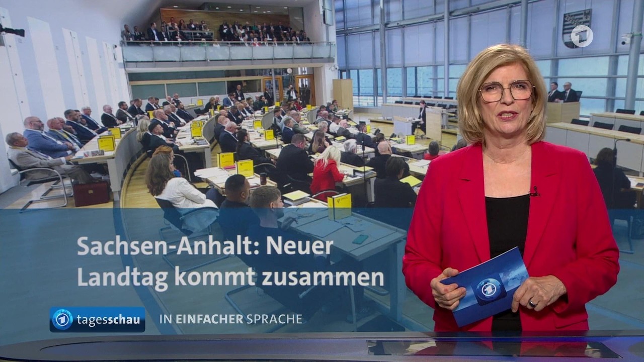 tagesschau in Einfacher Sprache 19:00 Uhr, 06.10.2026