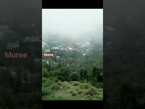 Cloudy Weather in Murree//pakistan//RAWALPINDI//Mall Road//Rain//Nature