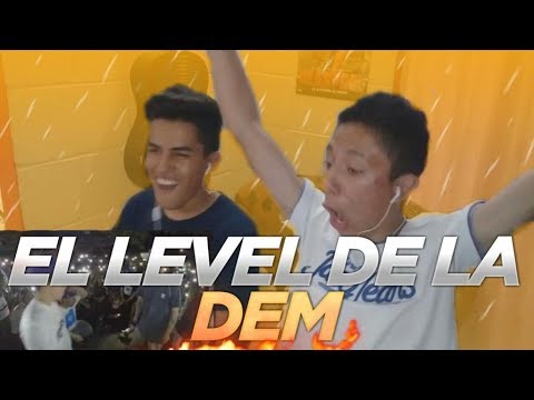 ¡ DEM BATTLES TIENE LEVEL ! · LUCK MC vs FUSOK · VIDEO REACCION