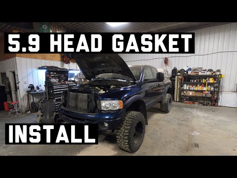 How to: 5.9 Cummins head gasket replacement (part 2/2 Install)