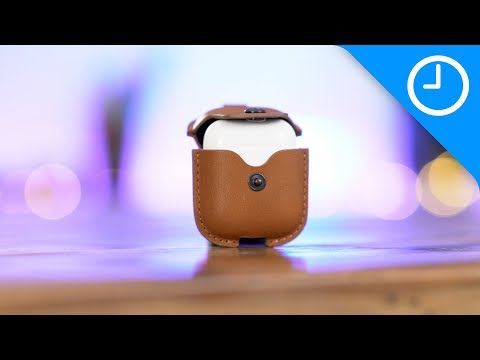 Review: AirSnap leather case for AirPods Video