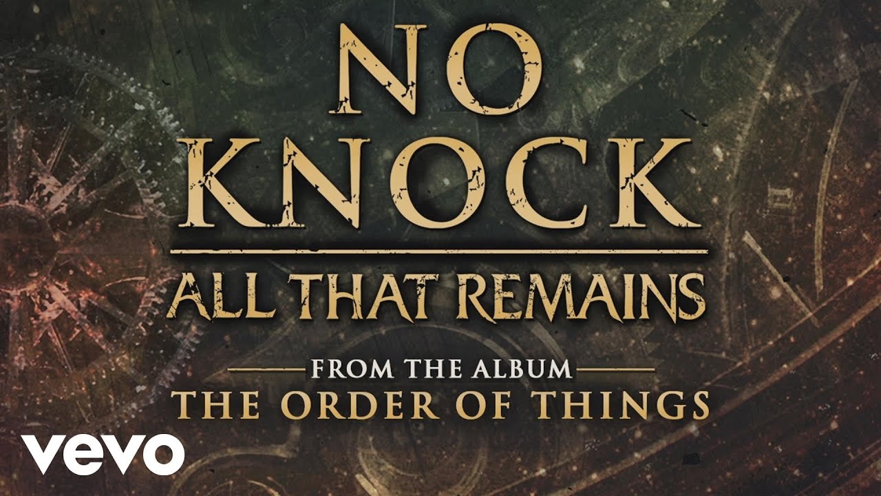 All That Remains - No Knock (audio) - YouTube