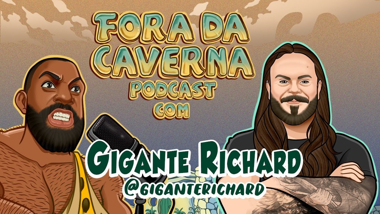 O TERROR DA HARU, OMELETE E NERDS DA LACRATE - GIGANTE RICHARD - FORA DA CAVERNA PODCAST