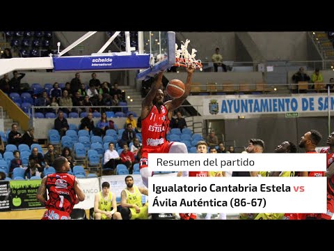 RESUMEN | Igualatorio Cantabria Estela vs Ávila Auténtica (Jornada Nº10 - LEB Plata)