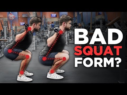 Should The Knees Go Over the Toes? (Proper SQUAT Technique Explained) Video