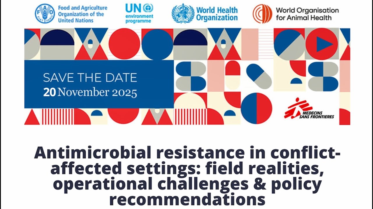 Discussion: Antimicrobial resistance in conflict-affected settings