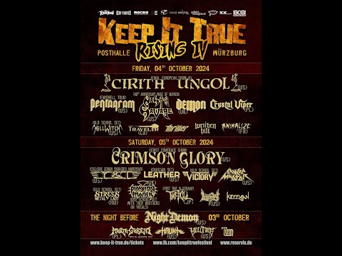 FASTKILL - Live in Germany, "Keep It True Rising Ⅳ" Oct.5th 2024