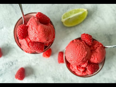 Ninja Creami Raspberry Sorbet