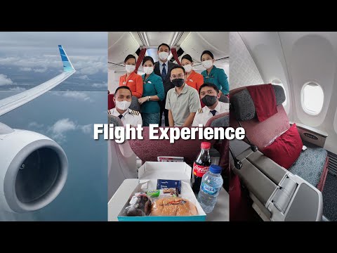 REVIEW Business Class Garuda Indonesia, Yogyakarta - Jakarta (GA209)