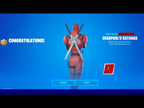 CLAIM FREE DEADPOOL REWARDS NOW! FORTNITE DEADPOOL WEEK 4 CHALLENGES! (Find Deadpool's Katanas)