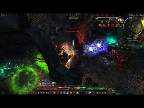 Grim Dawn—("Prismatic Diamond" test)Bleeding Trickster 1.5 vs Crucible 150—170(banner,6m 21s)