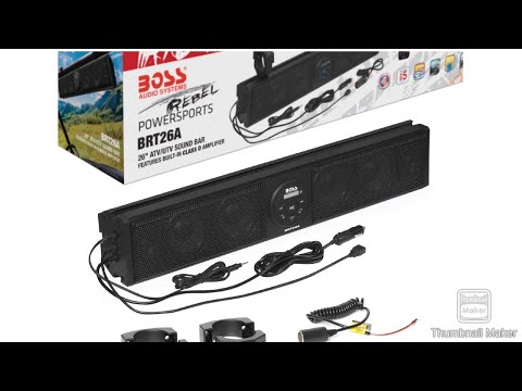 Boss audio sound bar (review)
