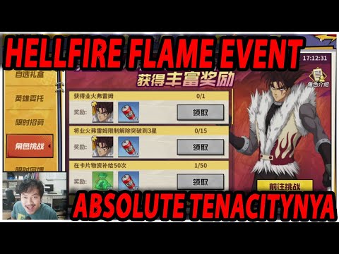 🔥🔥EVENT HELLFIRE FLAME [ABSOLUTE TENACITY MENJADI META] - ONE PUNCH MAN:The Strongest