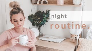 NIGHT ROUTINE! Cozy, simple night routine.