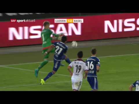 2015/16: 4. Runde - FC Luzern vs FC Basel 1:3 (1:2)