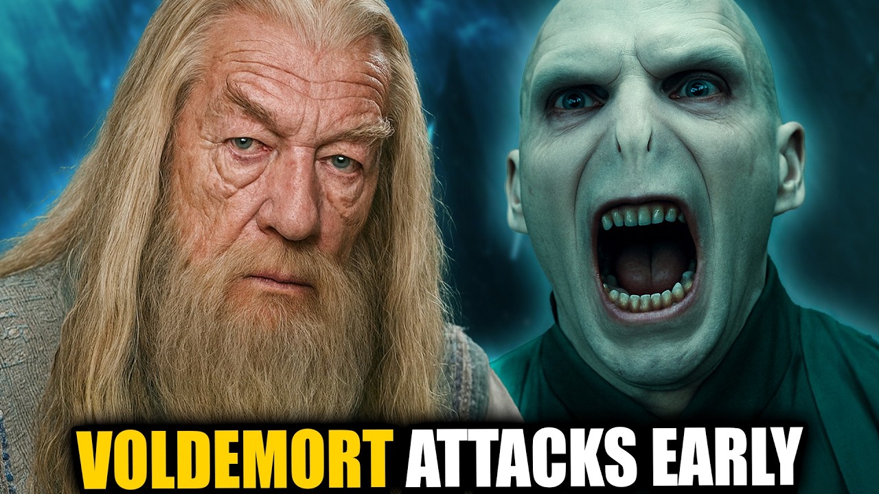 What If Dumbledore Never Died? (Voldemort Attacks Hogwarts EARLY) - Harry Potter Theory