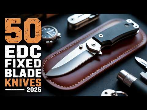 50 Best EDC Fixed Blade Knives in 2025