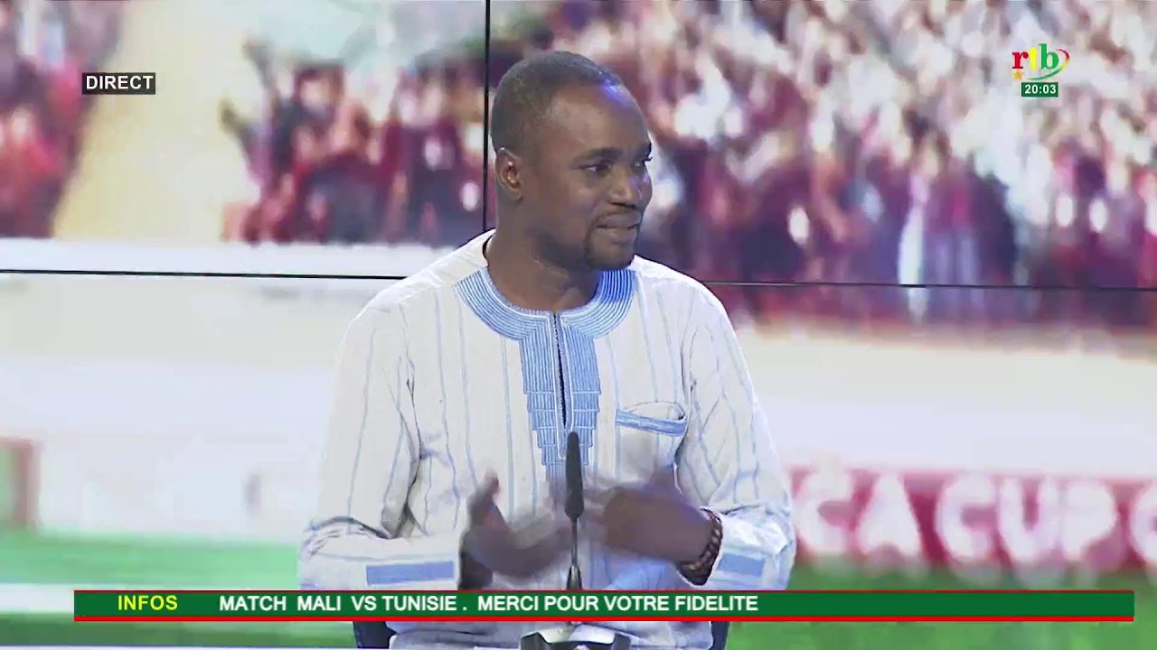 RTB - CAN Maroc 2025 8es de finale : Mali vs Tunisie (Plateau mi-temps)