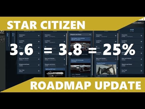 Star Citizen 3.6 and 3.8 Roadmap Update