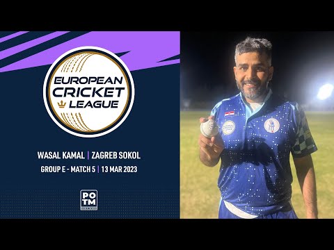 POTM: W.Kamal - ZAS vs UCCB | European Cricket League 2023 | Group E, Day 1 | ECL23 | ECL23.061