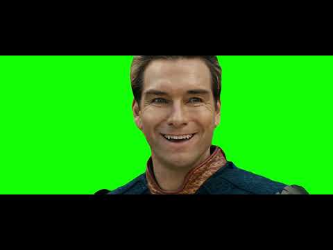 The Boys - Homelander Nervous Laugh "Alright" Green Screen