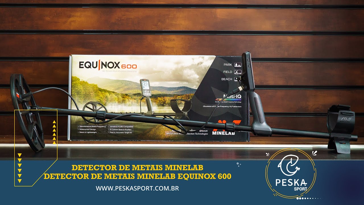 Detector de Metais Minelab Equinox 600