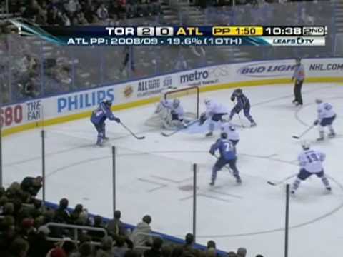 Maple Leafs @ Thrashers 2008, December 22