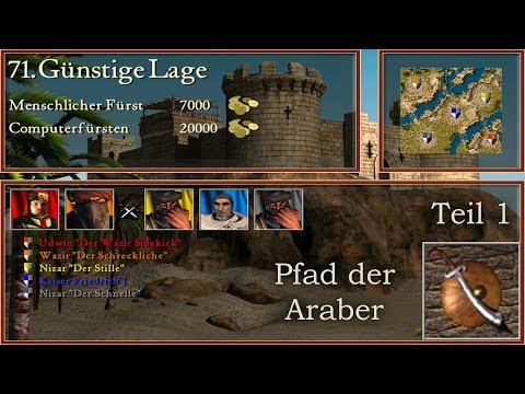 M71 - Günstige Lage - Teil 1 - Araber - Stronghold Crusader | Let's Play (German)