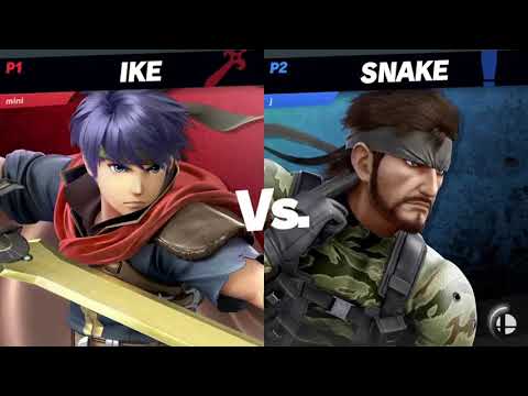 PSG Blastzone: Minime101 (Ike) vs JR (Snake) - Winners Round 3