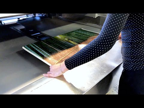 How to stretch a canvas print