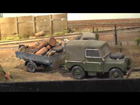 Model railway "Schrootbaan" of Samuel de Zutter at On traxs! 2017 in Utrecht