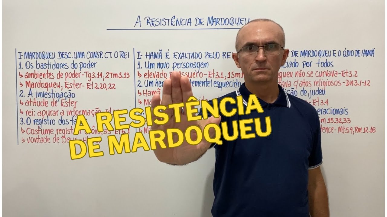 EBD Lição 8 A Resistência de Mardoqueu Resumo de Aula