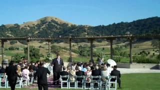 preview picture of video 'Clos la Chance Winery Wedding  San Martin, CA'