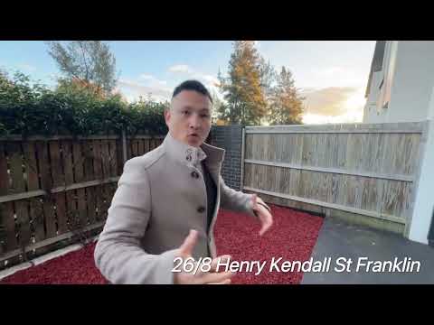 26/8 Henry Kendall St, Franklin, ACT 2913, 3房, 3浴, Townhouse
