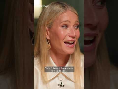 Gwyneth Paltrow on worrying she'd forgotten how to act